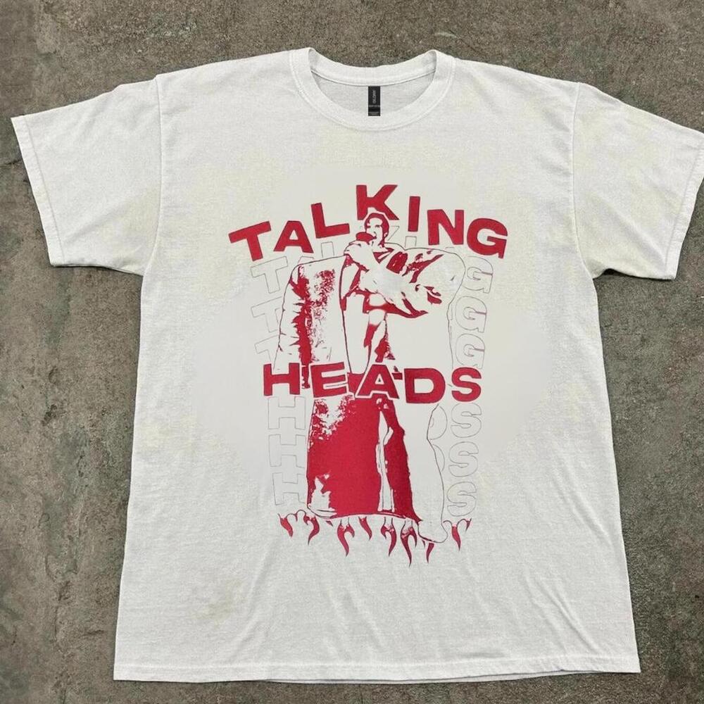 White Talking Heads Stop Making Sense T-Shirt